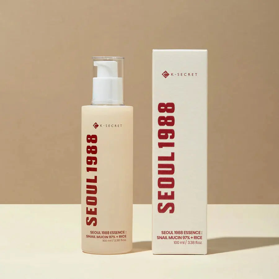Seoul 1988 - Essence au Mucine d'Escargot 97% + Riz 100ml kskincarebyan
