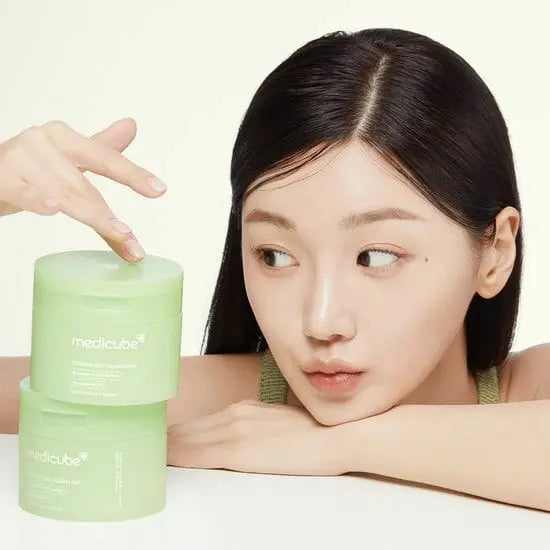 MEDICUBE Toner Pad Apaisant au Centella Asiatica et Exosome (70 pads) 150ml kskincarebyan