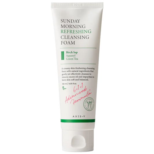 Axis-Y Mousse Nettoyante Rafraîchissante Sunday Morning 150ml kskincarebyan