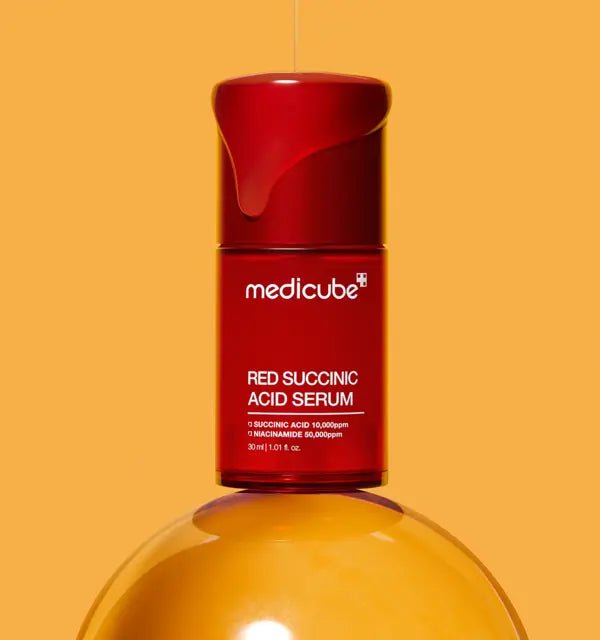 MEDICUBE – Sérum Anti-Acné et Réducteur de Pigmentation aux Acides Succinique, Niacinamide et Salicylique 30ml kskincarebyan