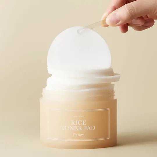 I'M FROM Pads Tonifiants à base de Riz (60 pads) 140ml kskincarebyan