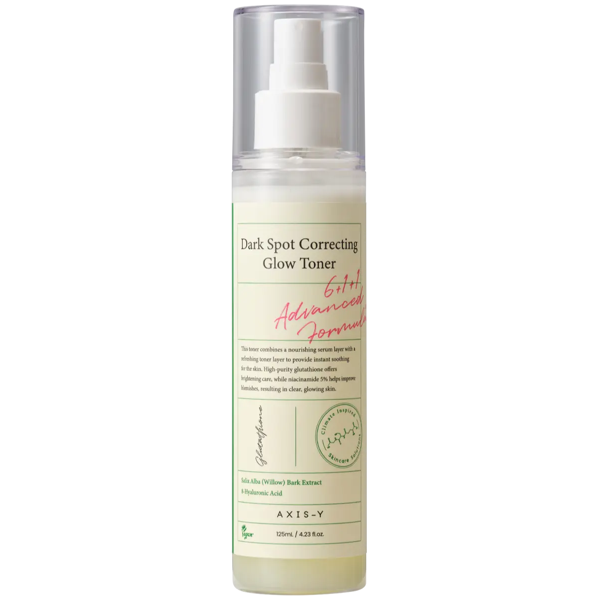 Axis-Y Dark Spot Correcting Glow Toner Eclaircissant 125ml kskincarebyan
