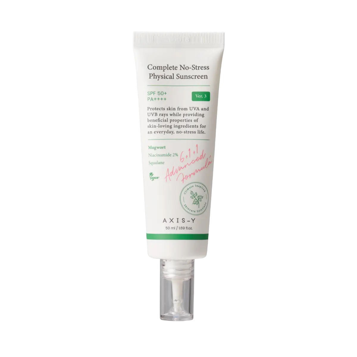 Axis-Y Crème Solaire Complete No Stress Physical 50ml kskincarebyan