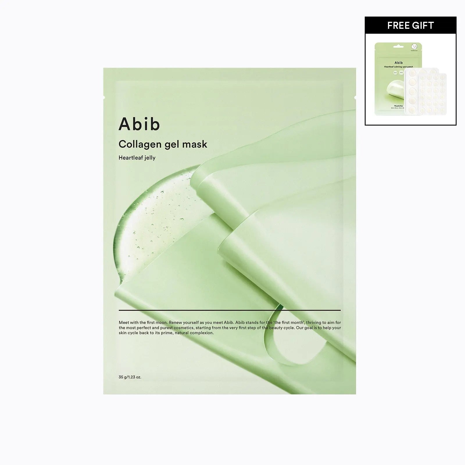 ABIB - Masque au Collagène et Extrait de Heartleaf 22g kskincarebyan