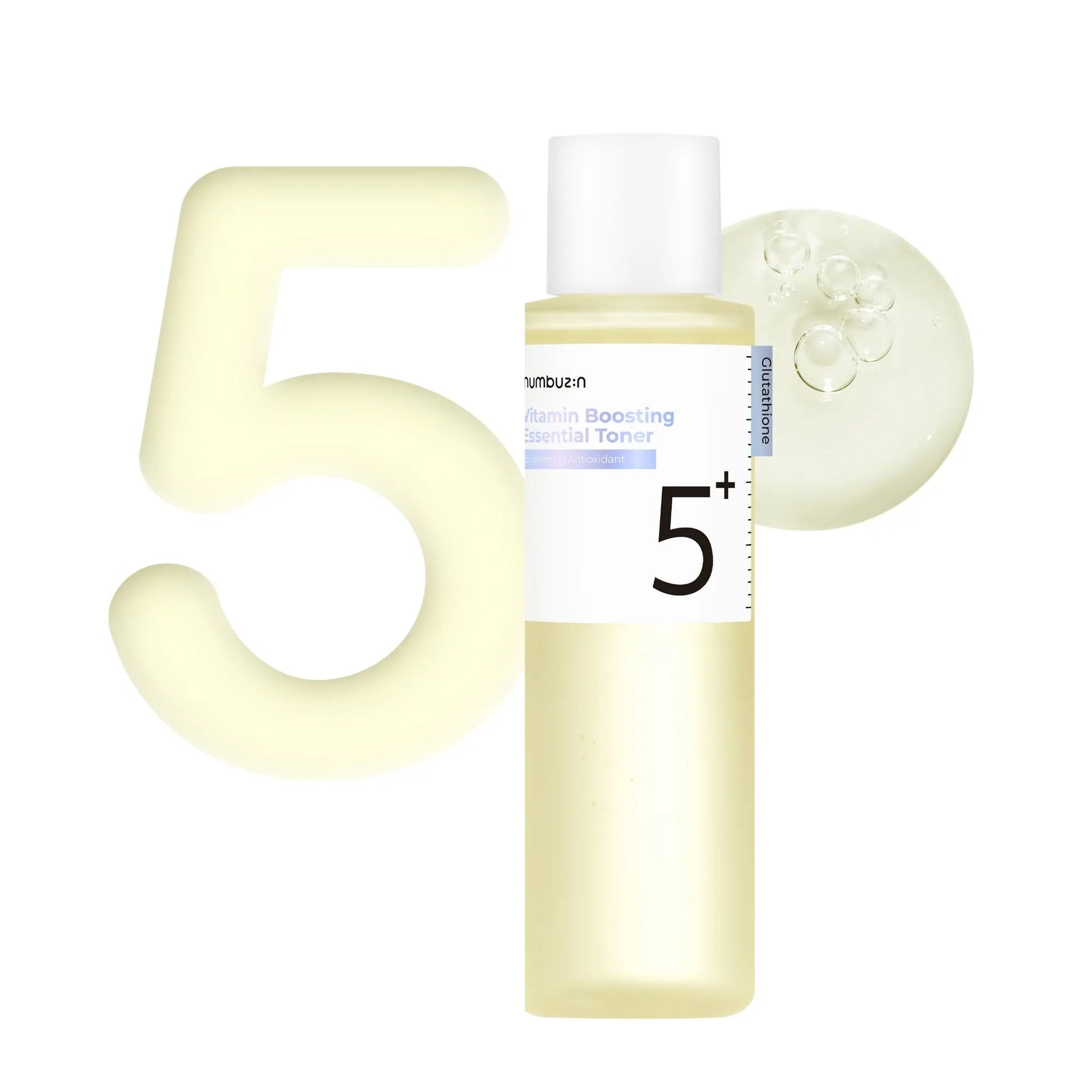 Numbuzin -  No.5+ Toner Essence aux Vitamines Essentielles 200ml kskincarebyan