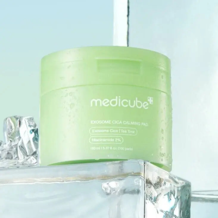 MEDICUBE Toner Pad Apaisant au Centella Asiatica et Exosome (70 pads) 150ml kskincarebyan